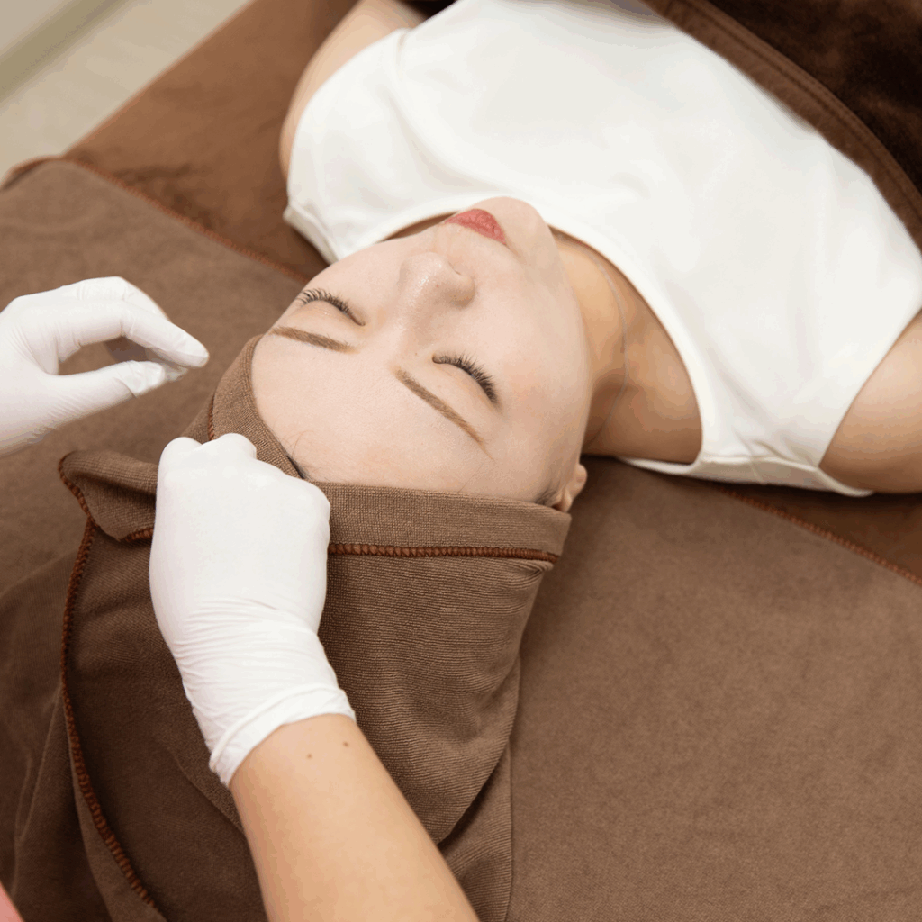 リジュランの施術の準備をしているところ